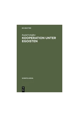 Abbildung von Schüßler | Kooperation unter Egoisten | 2. Auflage | 2015 | beck-shop.de