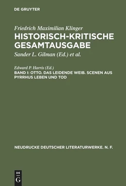 Abbildung von Harris | Otto. Das leidende Weib. Scenen aus Pyrrhus Leben und Tod | 1. Auflage | 2015 | beck-shop.de