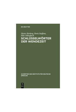 Abbildung von Herberg / Steffens | Schlüsselwörter der Wendezeit | 1. Auflage | 2015 | beck-shop.de