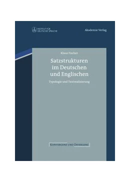 Abbildung von Fischer | Satzstrukturen im Deutschen und Englischen | 1. Auflage | 2015 | beck-shop.de