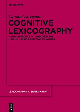 Abbildung von Ostermann | Cognitive Lexicography | 1. Auflage | 2015 | beck-shop.de