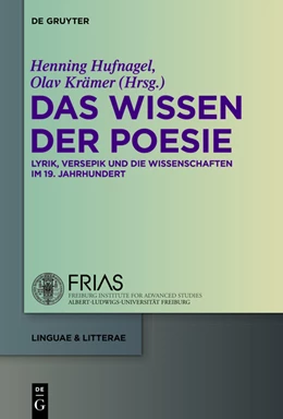 Abbildung von Hufnagel / Krämer | Das Wissen der Poesie | 1. Auflage | 2015 | beck-shop.de