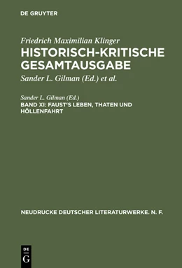 Abbildung von Gilman | Faust's Leben, Thaten und Höllenfahrt | 1. Auflage | 2015 | beck-shop.de