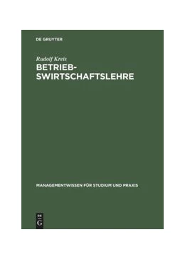 Abbildung von Kreis | Betriebswirtschaftslehre | 5. Auflage | 2015 | beck-shop.de