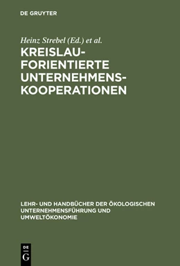 Abbildung von Strebel / Schwarz | Kreislauforientierte Unternehmenskooperationen | 1. Auflage | 2015 | beck-shop.de