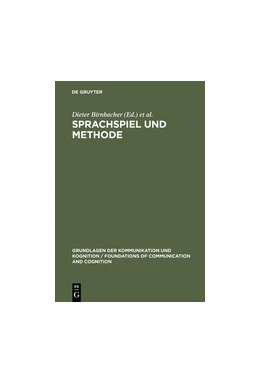 Abbildung von Birnbacher / Burkhardt | Sprachspiel und Methode | 1. Auflage | 2015 | beck-shop.de