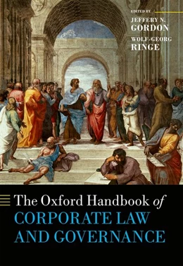 Abbildung von Gordon / Ringe | The Oxford Handbook of Corporate Law and Governance | 1. Auflage | 2018 | beck-shop.de