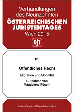 Abbildung von Pöschl | Öffentliches Recht Migration und Mobilität Gutachten von Magdalena Pöschl | 1. Auflage | 2015 | beck-shop.de