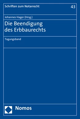Abbildung von Hager | Die Beendigung des Erbbaurechts | 1. Auflage | 2015 | 43 | beck-shop.de