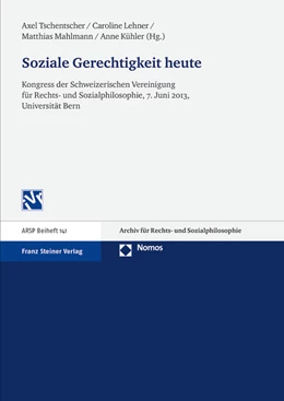 Abbildung von Tschentscher / Lehner | Soziale Gerechtigkeit heute | 1. Auflage | 2015 | 141 | beck-shop.de