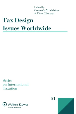 Abbildung von Thuronyi / Michielse | Tax Design Issues Worldwide | 1. Auflage | 2015 | beck-shop.de
