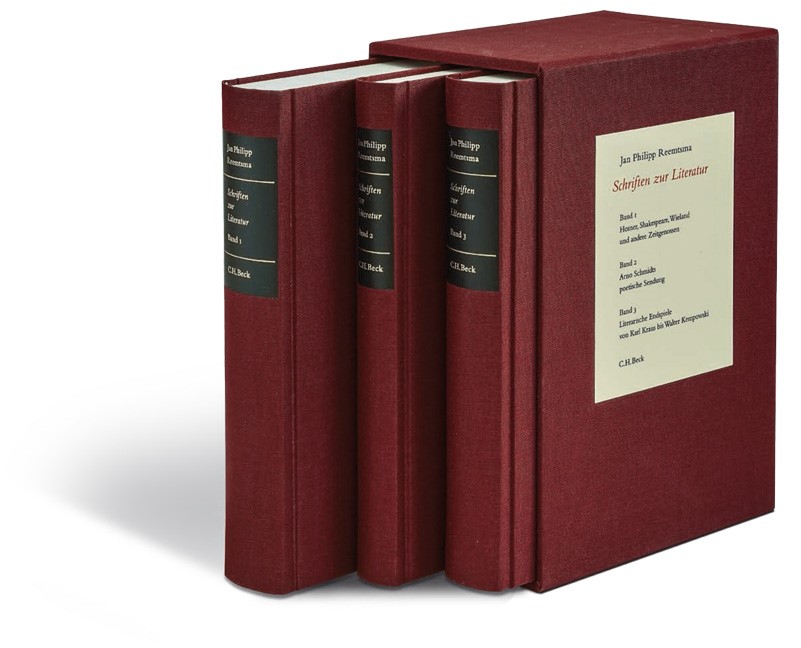 Cover: Reemtsma, Jan Philipp, Schriften zur Literatur Gesamtwerk