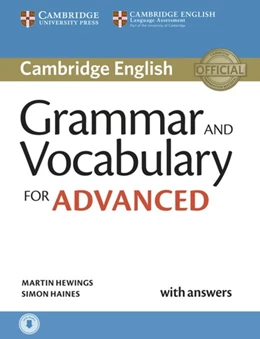 Abbildung von Grammar and Vocabulary for Advanced | 1. Auflage | 2015 | beck-shop.de