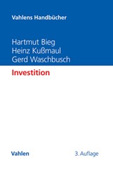 Abbildung von Bieg / Kußmaul / Waschbusch | Investition | 3., vollständig überarbeitete Auflage | 2016 | beck-shop.de