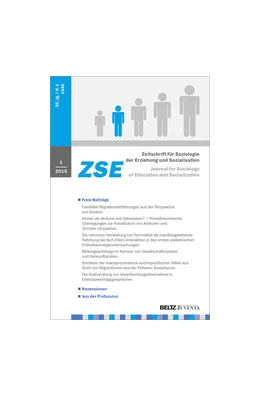 Abbildung von ZSE - Zeitschrift für Soziologie der Erziehung und Sozialisation | 38. Auflage | 2024 | beck-shop.de