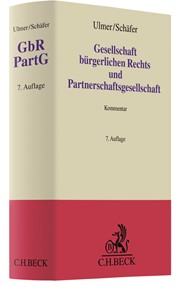 Gesellschaft bürgerlichen Rechts und Partnerschaftsgesellschaft: GbR PartG | Ulmer / Schäfer | Buch (Cover)