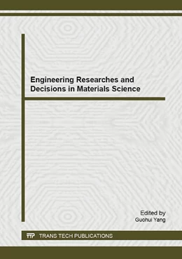 Abbildung von Yang | Engineering Researches and Decisions in Materials Science | 1. Auflage | 2015 | beck-shop.de