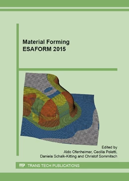 Abbildung von Ofenheimer / Poletti | Material Forming ESAFORM 2015 | 1. Auflage | 2015 | beck-shop.de