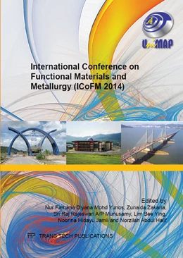 Abbildung von Yunos / Zakaria | International Conference on Functional Materials and Metallurgy (ICoFM 2014) | 1. Auflage | 2015 | beck-shop.de
