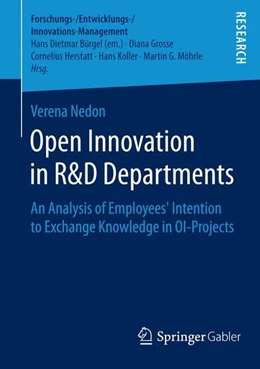Abbildung von Nedon | Open Innovation in R&D Departments | 1. Auflage | 2015 | beck-shop.de