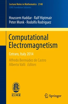 Abbildung von Bermúdez de Castro / Haddar | Computational Electromagnetism | 1. Auflage | 2015 | 2148 | beck-shop.de