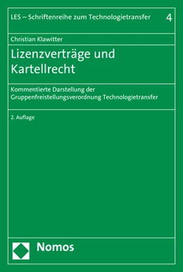 Abbildung von Klawitter | Lizenzverträge und Kartellrecht | 2. Auflage | 2015 | 4 | beck-shop.de