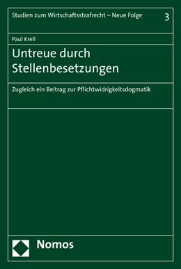 Abbildung von Krell | Untreue durch Stellenbesetzungen | 1. Auflage | 2015 | 3 | beck-shop.de