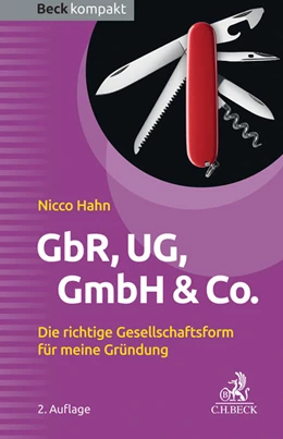 Abbildung von Hahn | GbR, UG, GmbH & Co. | 2. Auflage | 2017 | beck-shop.de