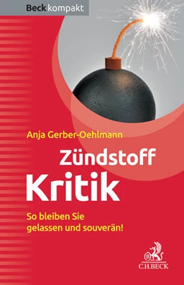 Abbildung von Gerber-Oehlmann | Zündstoff Kritik | 1. Auflage | 2015 | beck-shop.de