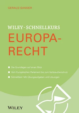 Abbildung von Sander | Wiley-Schnellkurs Europarecht | 1. Auflage | 2022 | beck-shop.de