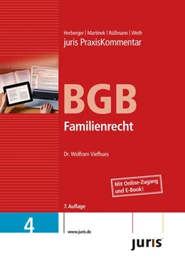 Abbildung von Viefhues | juris PraxisKommentar BGB: Band 4: Familienrecht | 7. Auflage | 2014 | beck-shop.de