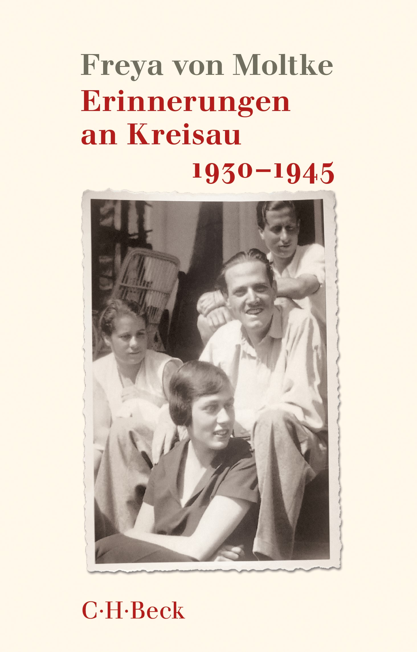 Cover: v. Moltke, Freya, Erinnerungen an Kreisau 1930-1945
