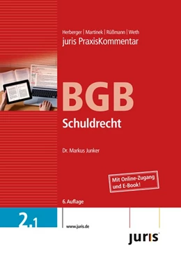 Abbildung von Junker / Beckmann | juris PraxisKommentar BGB: Band 2: Schuldrecht | 7. Auflage | 2014 | beck-shop.de