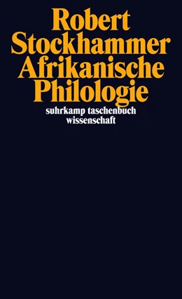 Abbildung von Stockhammer | Afrikanische Philologie | 1. Auflage | 2016 | beck-shop.de