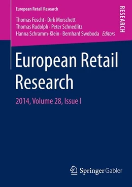 Abbildung von Foscht / Morschett | European Retail Research | 1. Auflage | 2015 | beck-shop.de