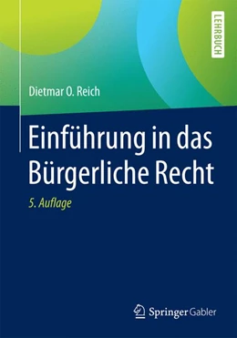 Abbildung von Reich | Einführung in das Bürgerliche Recht | 5. Auflage | 2016 | beck-shop.de