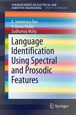 Abbildung von Rao / Reddy | Language Identification Using Spectral and Prosodic Features | 1. Auflage | 2015 | beck-shop.de