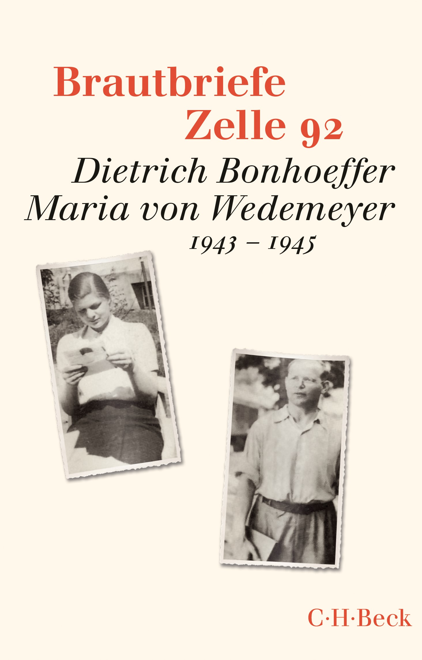 Cover: von Bismarck, Ruth-Alice / Kabitz, Ulrich, Brautbriefe Zelle 92