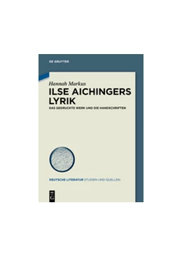 Abbildung von Markus | Ilse Aichingers Lyrik | 1. Auflage | 2015 | 19 | beck-shop.de