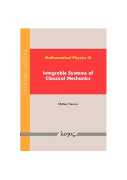 Abbildung von Petrera | Mathematical Physics III - Integrable Systems of Classical Mechanics | 1. Auflage | 2015 | beck-shop.de
