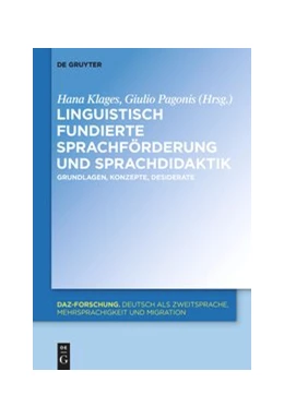 Abbildung von Klages / Pagonis | Linguistisch fundierte Sprachförderung und Sprachdidaktik | 1. Auflage | 2014 | beck-shop.de