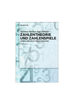 Abbildung von Menzer / Althöfer | Zahlentheorie und Zahlenspiele | 2. Auflage | 2014 | beck-shop.de