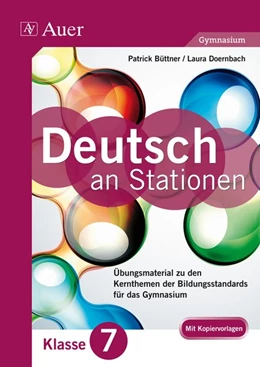 Abbildung von Büttner / Doernbach | Deutsch an Stationen 7 Gymnasium | 1. Auflage | 2014 | beck-shop.de