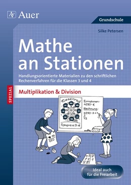 Abbildung von Petersen | Mathe an Stationen Multiplikation & Division 3-4 | 1. Auflage | 2014 | beck-shop.de