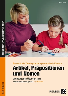 Abbildung von Stens | Artikel, Präpositionen & Nomen - Mein Zuhause 1/2 | 1. Auflage | 2014 | beck-shop.de