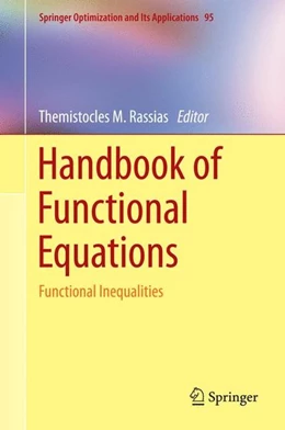 Abbildung von Rassias | Handbook of Functional Equations | 1. Auflage | 2014 | beck-shop.de