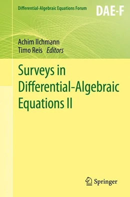 Abbildung von Ilchmann / Reis | Surveys in Differential-Algebraic Equations II | 1. Auflage | 2014 | beck-shop.de