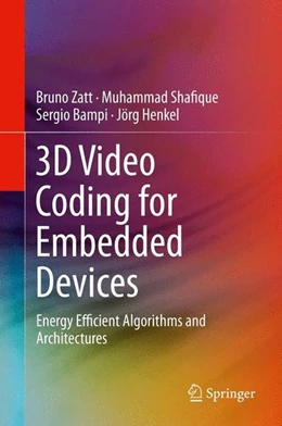 Abbildung von Zatt / Shafique | 3D Video Coding for Embedded Devices | 1. Auflage | | beck-shop.de