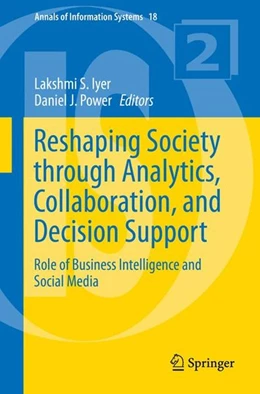 Abbildung von Iyer / Power | Reshaping Society through Analytics, Collaboration, and Decision Support | 1. Auflage | 2014 | beck-shop.de