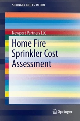 Abbildung von Partners LLC | Home Fire Sprinkler Cost Assessment | 1. Auflage | 2014 | beck-shop.de